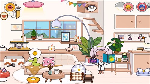 米加小镇世界花朵白建房截图4