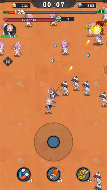 僵尸的暴走截图1