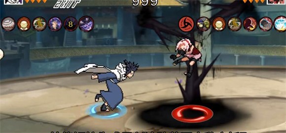 像素火影三代风影版