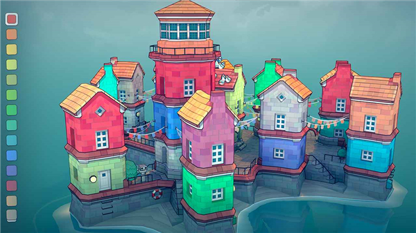 城镇叠叠乐(Townscaper)截图2
