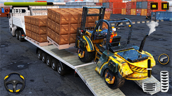 叉车挖掘机模拟器截图3
