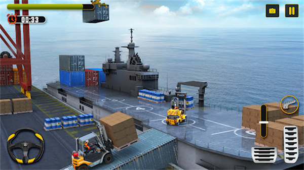 叉车挖掘机模拟器截图4