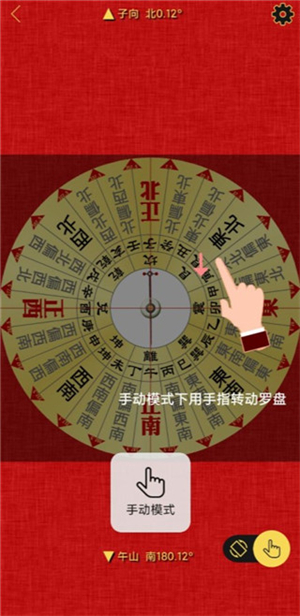 精密罗盘指南针