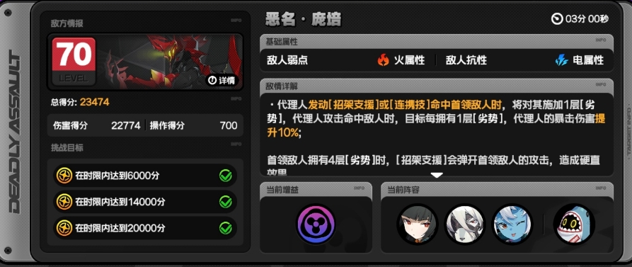 绝区零危局强袭战六星打法 红庞培
