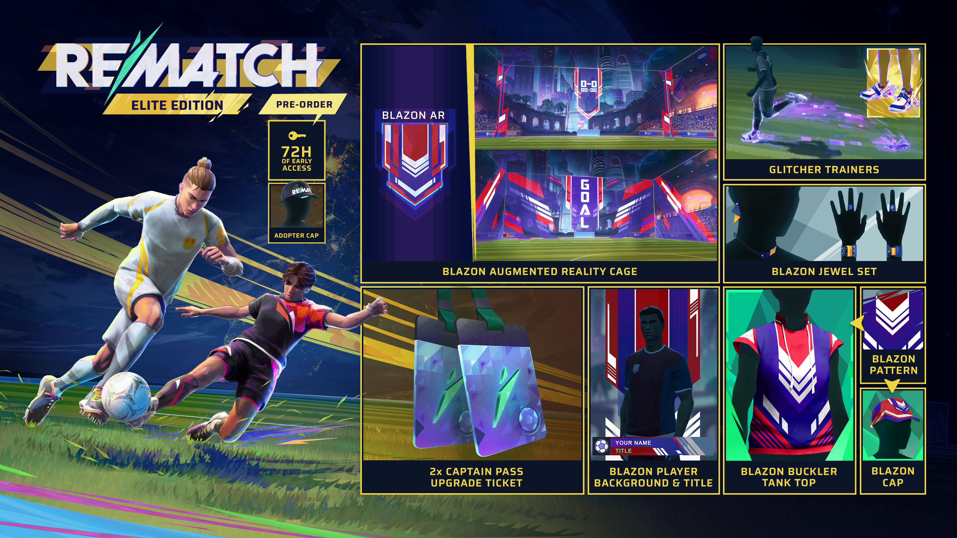 REMATCH精英版和职业版有什么区别