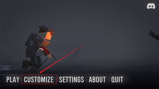 方块战争如何更换武器1