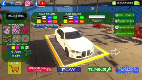 欧洲汽车驾驶模拟器中文版