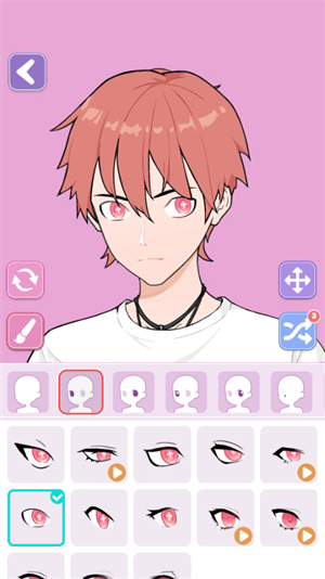 捏脸头像制作器女生版截图2