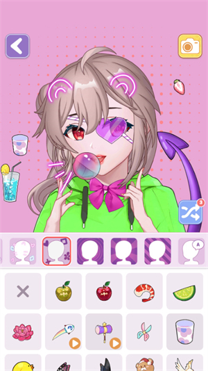 捏脸头像制作器女生版截图3