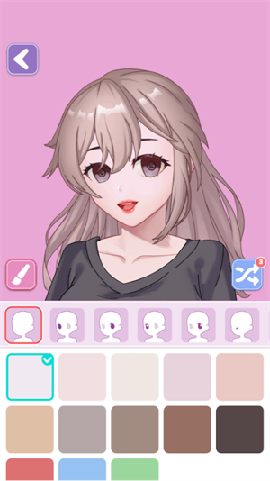 捏脸头像制作器女生版