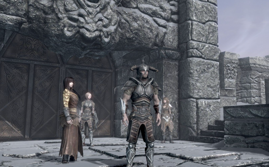 上古卷轴4重制版怎么把东西放下来