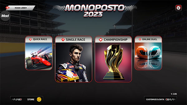 f1方程式赛车游戏