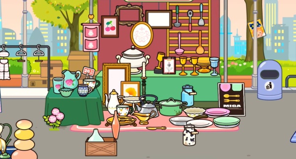 米加小镇跳蚤市场与美食街截图1