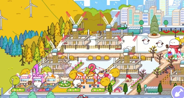 米加小镇跳蚤市场与美食街截图3