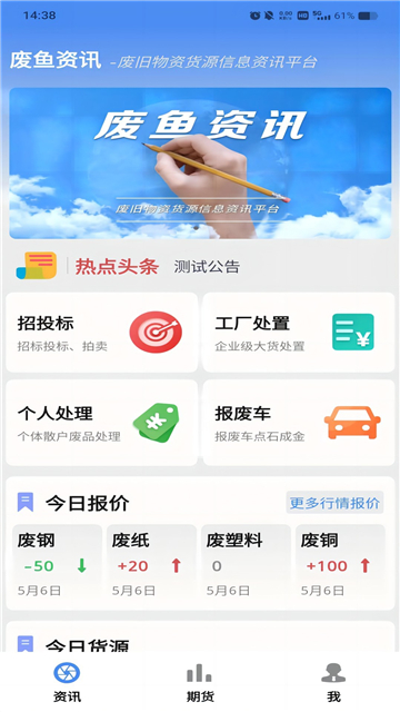废鱼资讯截图2