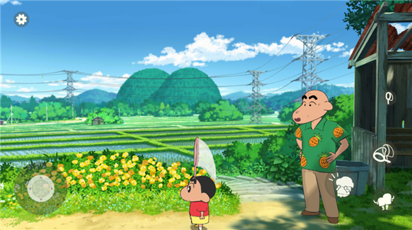 蜡笔小新煤炭镇的小白