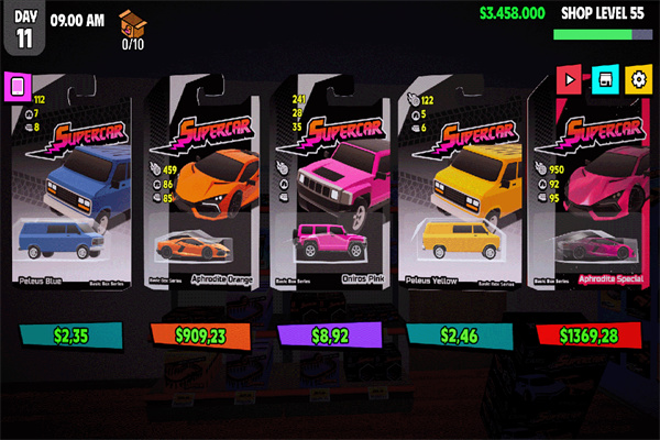 超级跑车收藏模拟器正版截图1