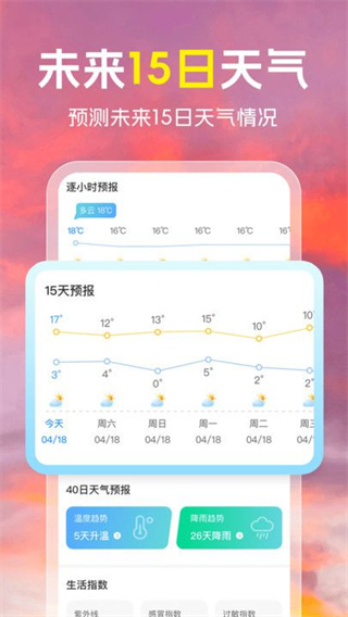 天气预报准雨报截图2