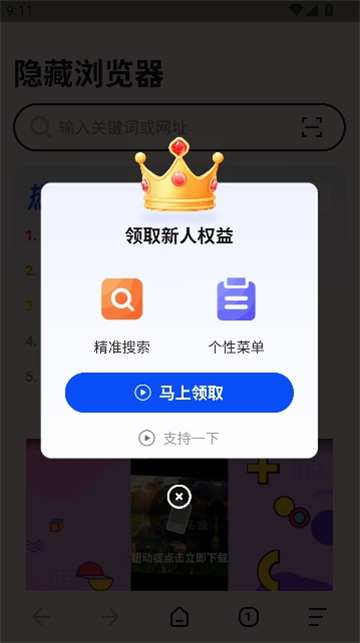 隐藏浏览器截图3