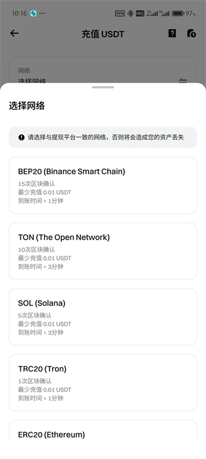bg交易所买币充值教程图（3）