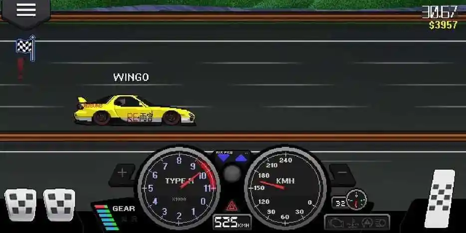 像素赛车手中文版