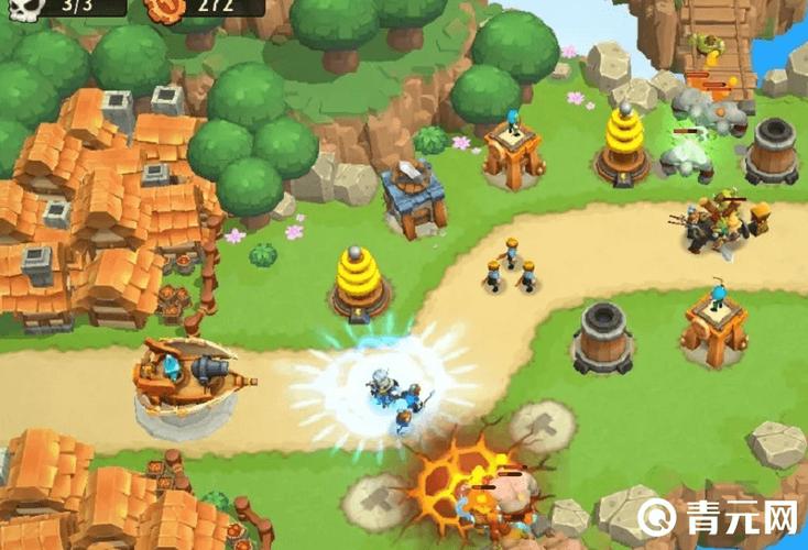 生存建造塔防类游戏
