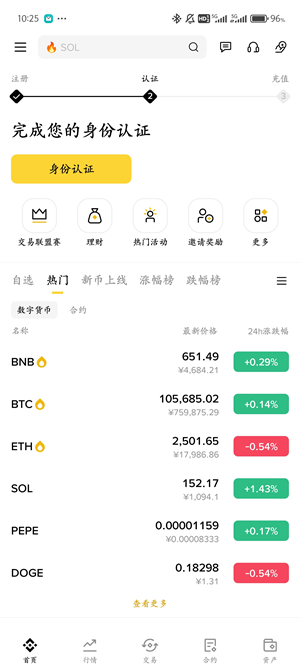 bi安交易所注册流程图（6）
