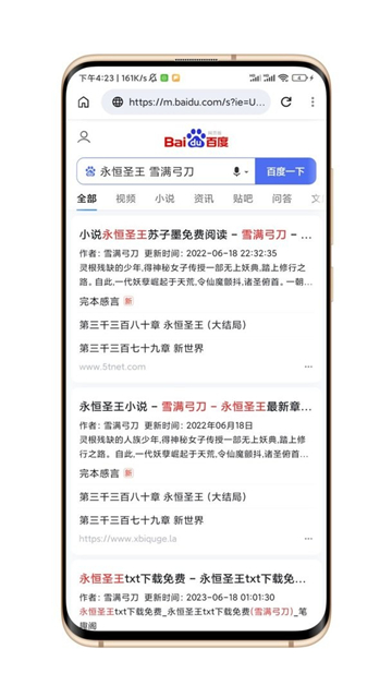 黑莓浏览器截图2