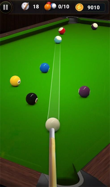 模拟真实台球3D