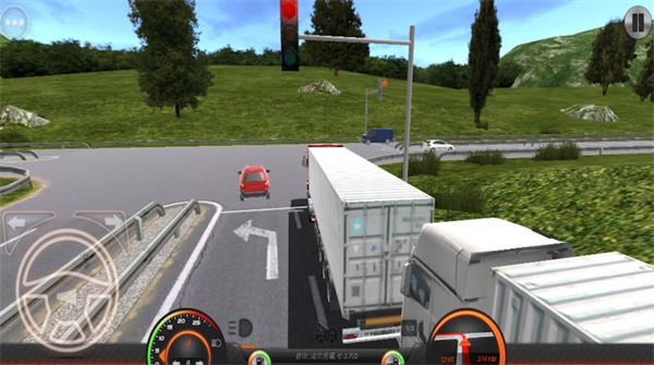 高速卡车模拟驾驶截图1
