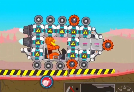 自由组装战车的游戏