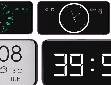 桌面悬浮时钟秒表