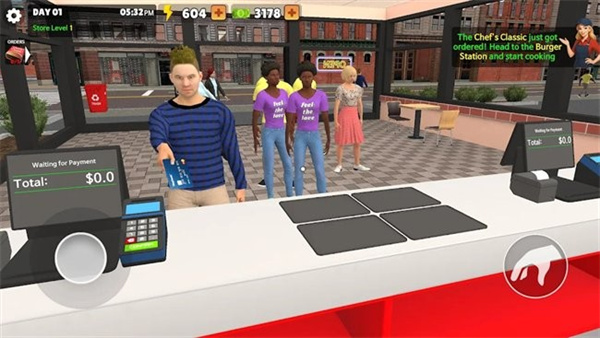 汉堡模拟器汉化版截图1