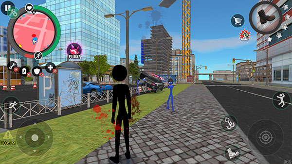 火柴人绳索英雄2单机版