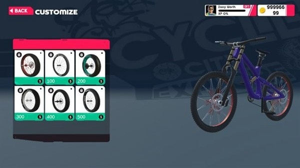 真实自行车模拟器截图2