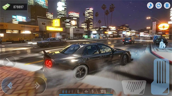 汽车漂移午夜驾驶截图2