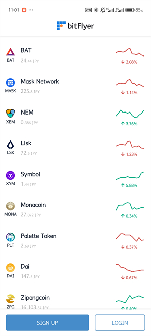 bitFlyer中文app截图2