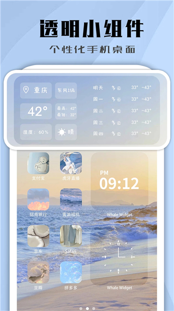 鲸鱼小组件(Whale Widget)截图4