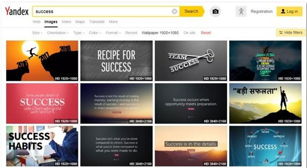 俄罗斯搜索引擎浏览器