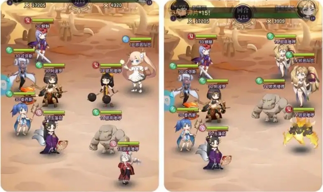 卡牌养成回合制游戏