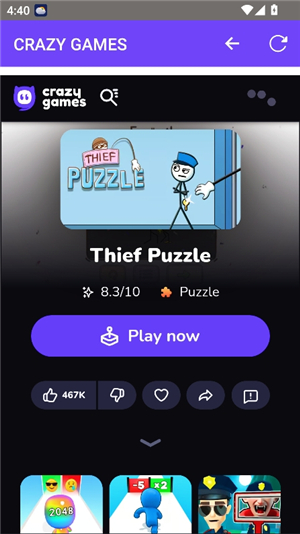 crazygames游戏平台