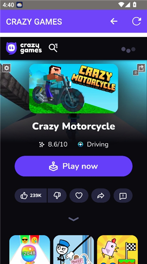 crazygames游戏平台