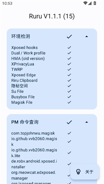 ruru环境检测截图4