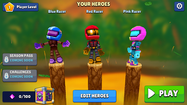 撞头赛车大乱斗