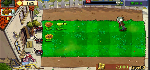 植物大战僵尸2010手机版