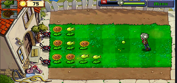 植物大战僵尸2010手机版