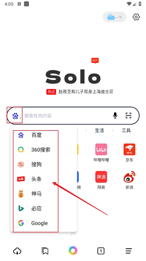 Solo浏览器