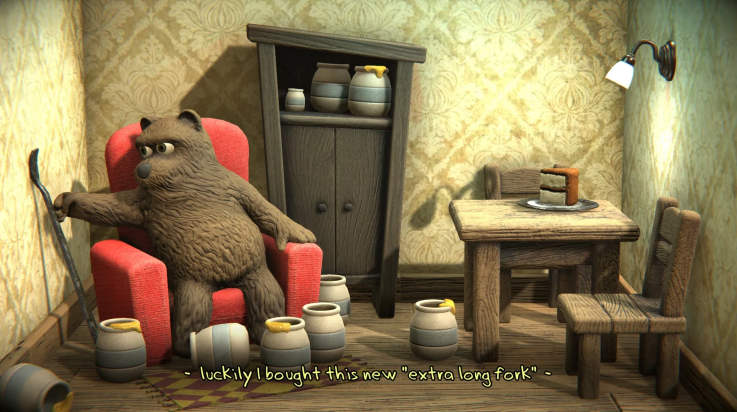 小熊模拟器吃蛋糕截图2