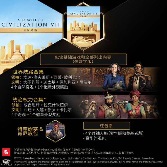 文明7开拓者版要买吗