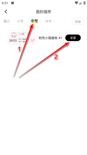 组件岛widget